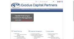 Desktop Screenshot of exoduscapitalpartners.com