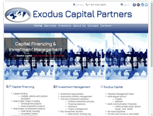 Tablet Screenshot of exoduscapitalpartners.com